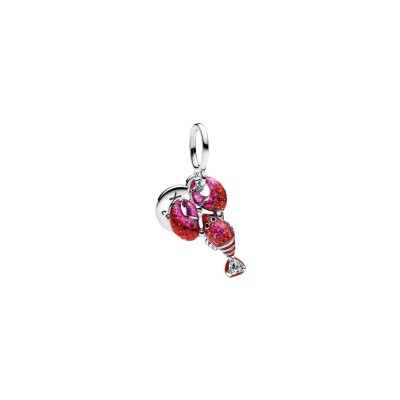 Charm Pandora Pendant Homard en argent