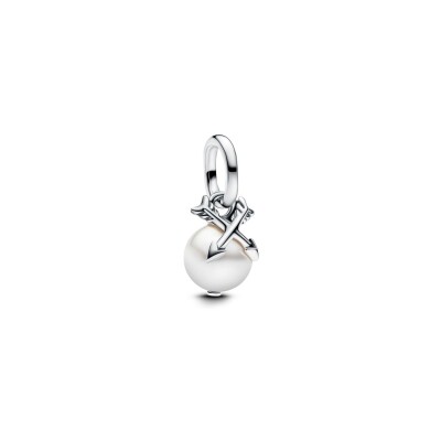 Charm Pandora ME pendant perle & flèches en argent