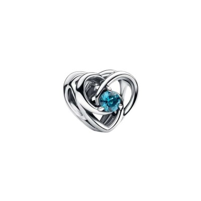 Charm Pandora Cœur Entrelacé en argent