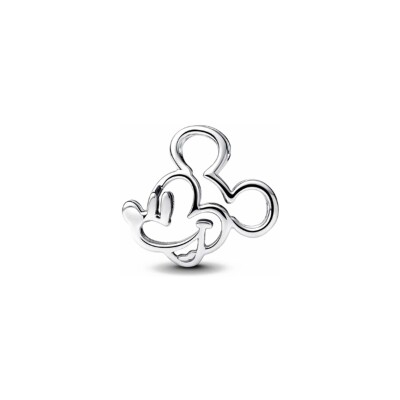 Charm Pandora X Disney Mickey en argent
