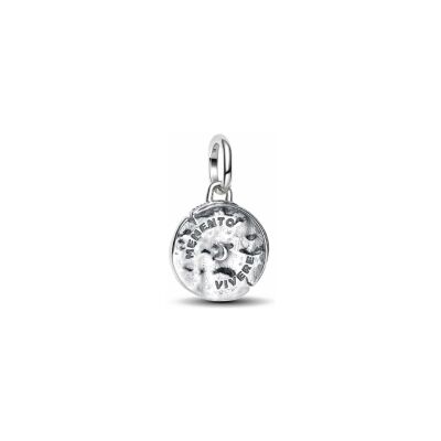 Charm Pandora Médaillon Serpent Infini en argent