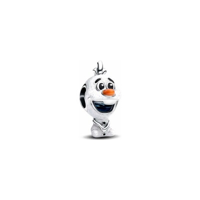 Charm Pandora X Disney La Reine Des Neiges Olaf en argent