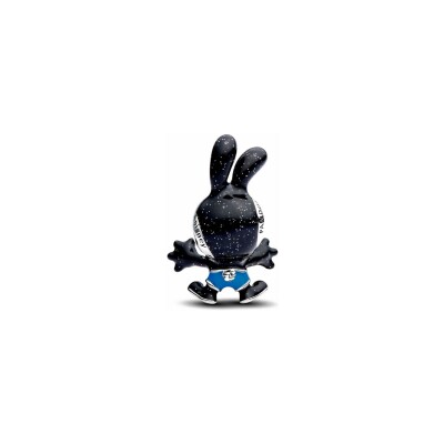 Charm Pandora X Disney Oswald Le Lapin Chanceux en argent
