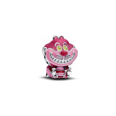Charm Pandora X Disney Alice Au Pays Des Merveilles Chat Du Cheshire en argent