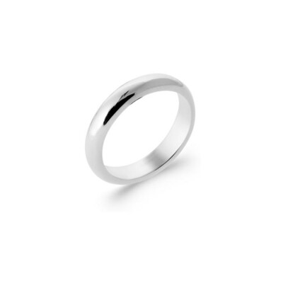 Bague en argent rhodié