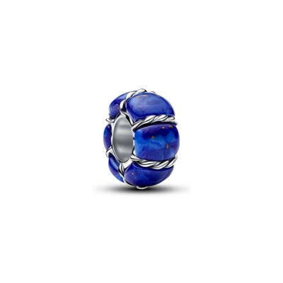 Charm Pandora Moments Bouée Bleue en argent