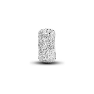 Charm Pandora Moments Mini Clip Texturé en argent