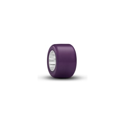 Charm Pandora Moments Mini Murano Violet en argent et verre