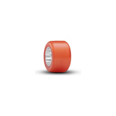 Charm Pandora Moments Mini Murano Orange en argent et verre