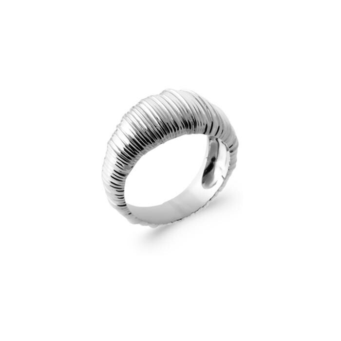 Bague en argent rhodié