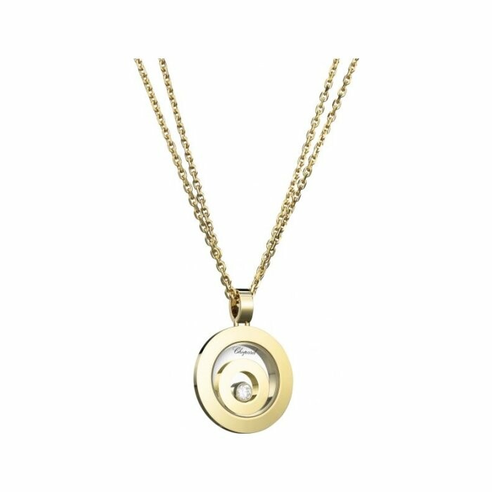 Pendentif Chopard Happy Spirit en or jaune et diamant