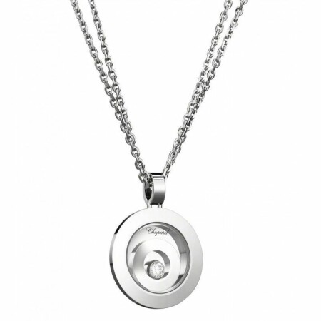 Chopard Happy Diamonds Spirit pendant, white gold, diamond