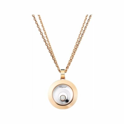 Pendentif Chopard Happy Spirit en or rose et diamant