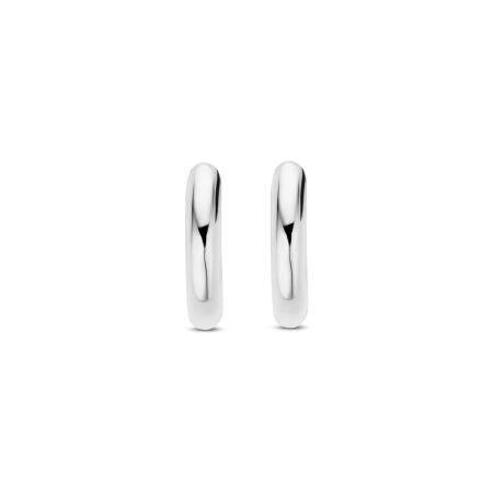 Boucles d'oreilles Ti Sento en argent plaqué platine