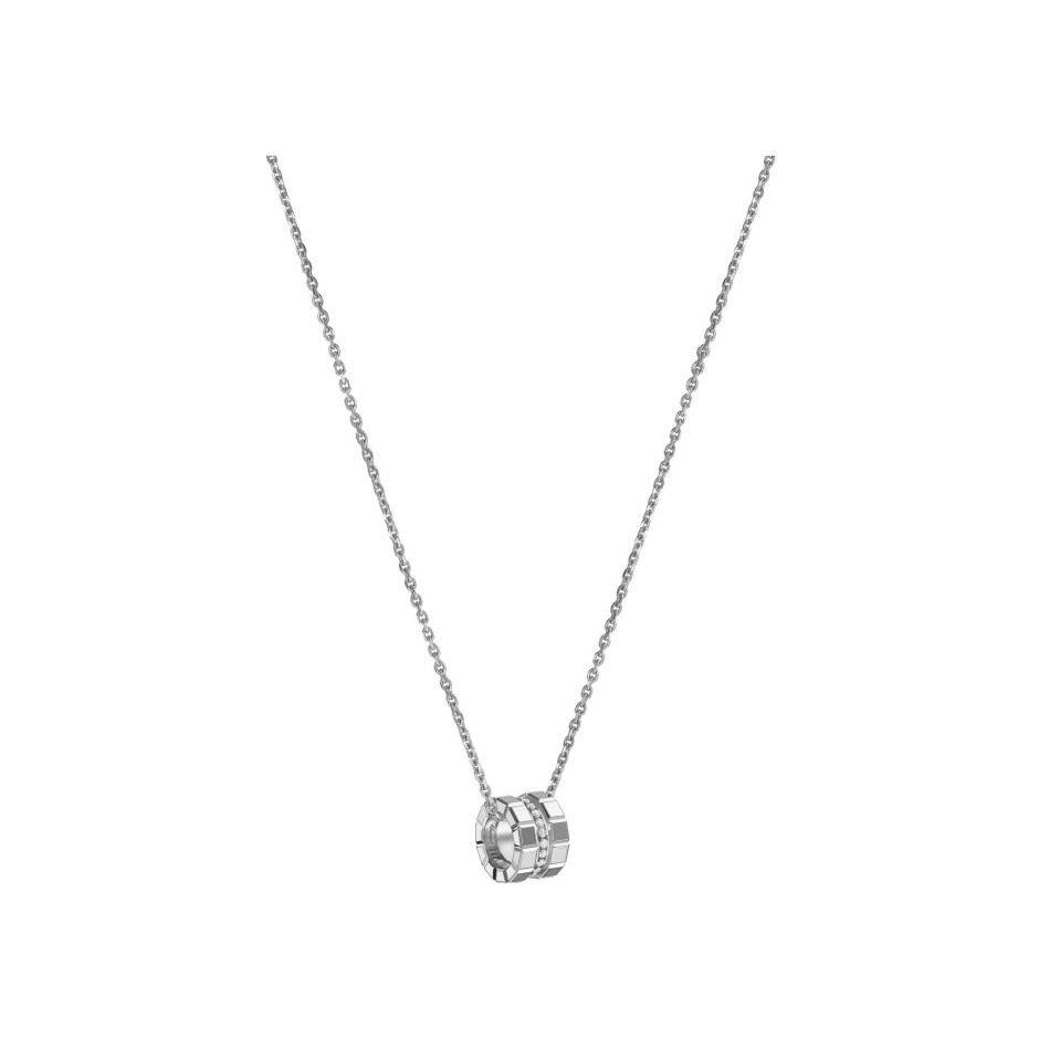 Pendentif Chopard Ice Cube en or blanc et diamants