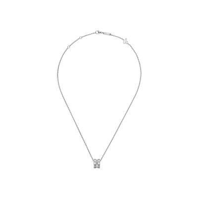 Pendentif Chopard Ice Cube en or blanc et diamants