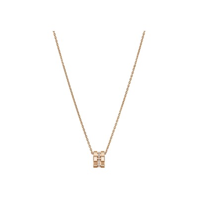 Pendentif Chopard Ice Cube en or rose et diamants