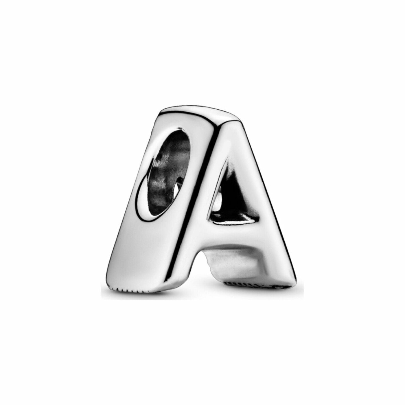 Charm Pandora ID alphabet lettre a en argent