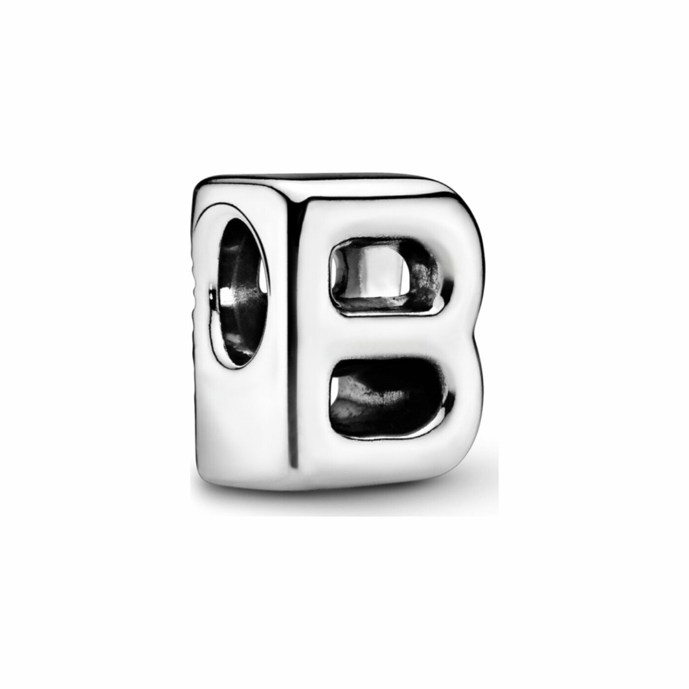 Charm Pandora ID alphabet lettre b en argent