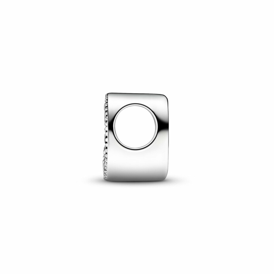 Charm Pandora ID alphabet lettre b en argent