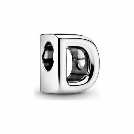 Charm Pandora ID alphabet lettre d en argent