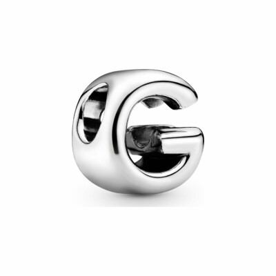 Charm Pandora ID alphabet lettre g en argent