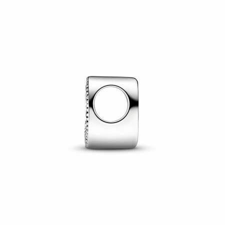 Charm Pandora ID alphabet lettre g en argent