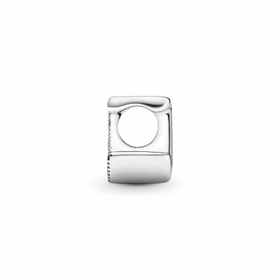 Charm Pandora ID alphabet lettre j en argent