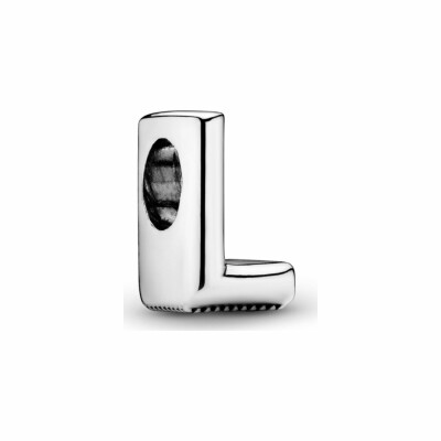 Charm Pandora ID alphabet lettre l en argent