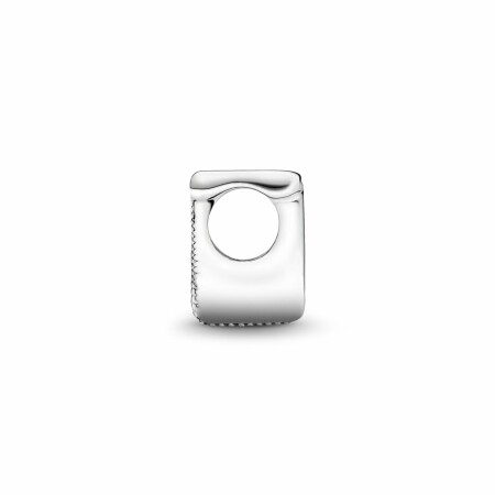 Charm Pandora ID alphabet lettre t en argent