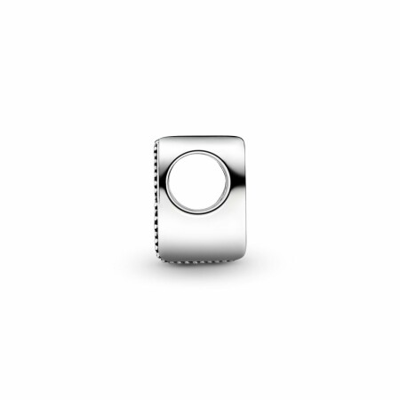 Charm Pandora ID alphabet lettre v en argent