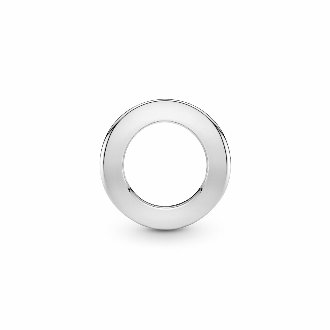 Charm Pandora Reflexions clip cercle signature en argent et silicone