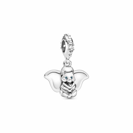 Charm Disney x Pandora Pendant Disney Dumbo en argent et oxyde de zirconium