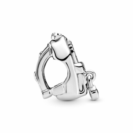 Charm Pandora Places sac à dos en argent et oxyde de zirconium