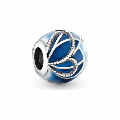 Charm Pandora Garden aile de papillon bleue en argent