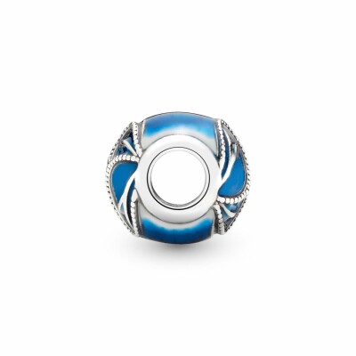 Charm Pandora Garden aile de papillon bleue en argent