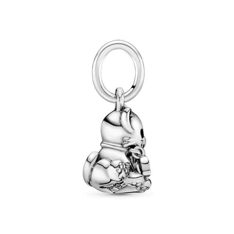 Charm Pandora Passions pendant chaton en argent