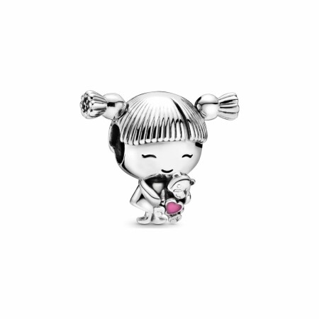 Charm Pandora People petite fille en argent