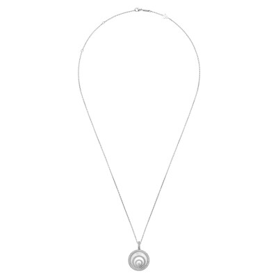 Pendentif Chopard Happy Spirit en or blanc et diamants