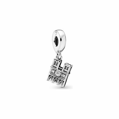 Charm Pandora Places pendant notre-dame en argent et oxyde de zirconium