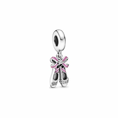 Charm Pandora Passions pendant chaussons de danse punk en argent et oxyde de zirconium