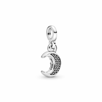 Charm Pandora Me pendant ma lune en argent et cristal