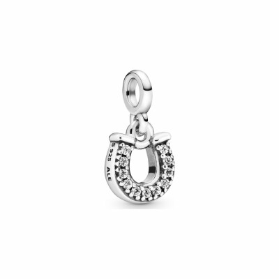 Charm Pandora Me pendant mon fer à cheval en argent et oxyde de zirconium