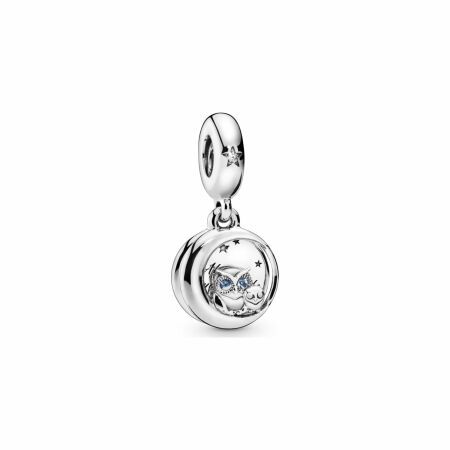 Charm Pandora Passions pendant toujours à tes côtés en argent et cristal, oxyde de zirconium