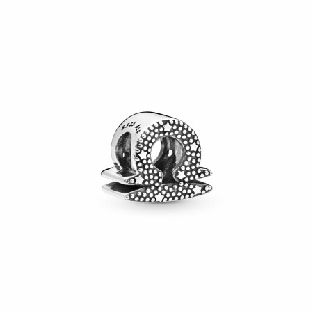 Charm Pandora ID zodiaque balance scintillant en argent et oxyde de zirconium