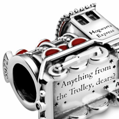 Charm Harry Potter X Pandora Harry Potter, Train Poudlard Express en argent