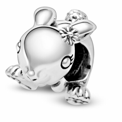 Charm Pandora Friends nini le lapin en argent