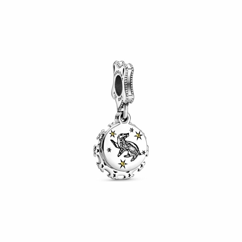 Charm Pendant Pandora Moments Cœur Séparable Mère & Fils sur