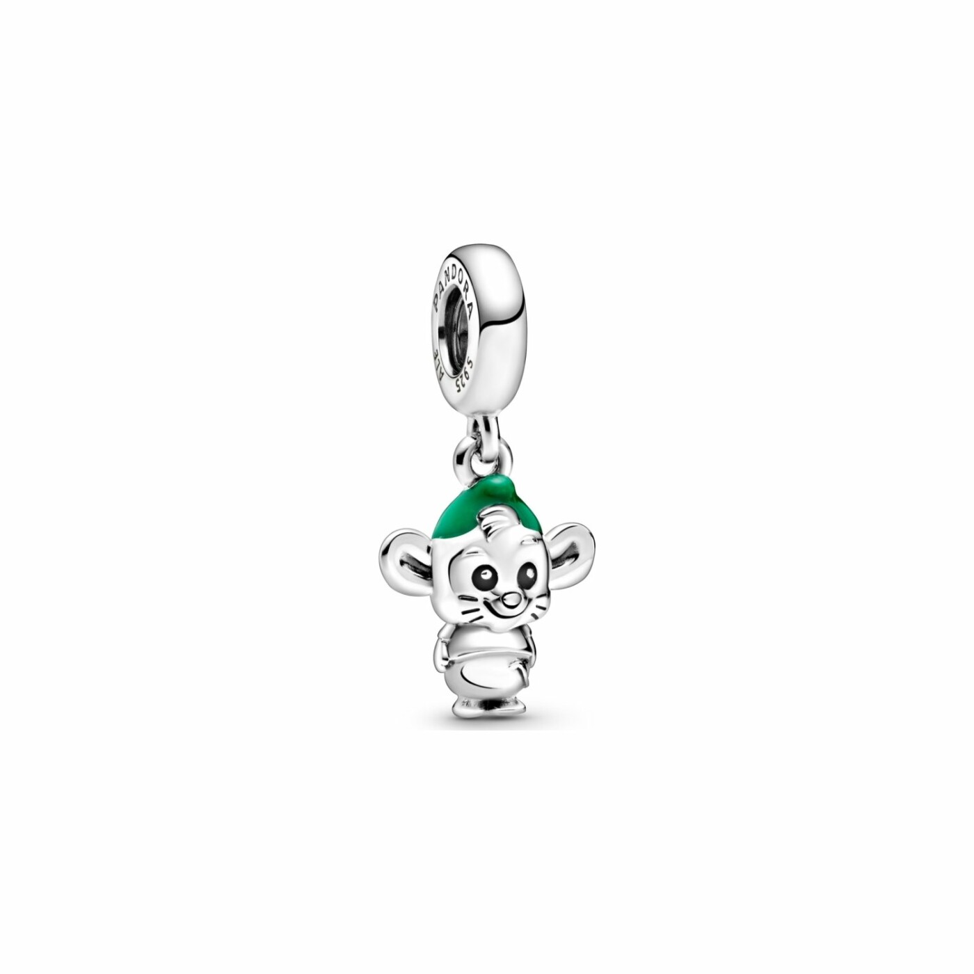 Charm Disney X Pandora Pendant Disney Cendrillon Souris Gus en argent