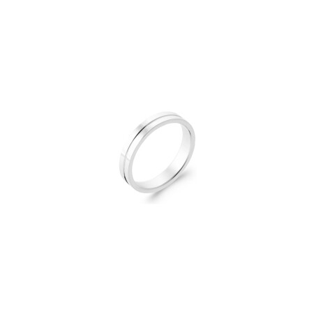 Bague en argent et oxyde de zirconium